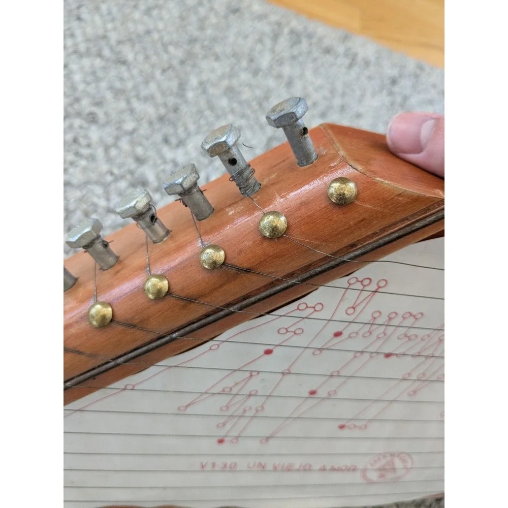 15 String Harp Arpa Magica Zither Style Harp Wooden Instrument 16x8